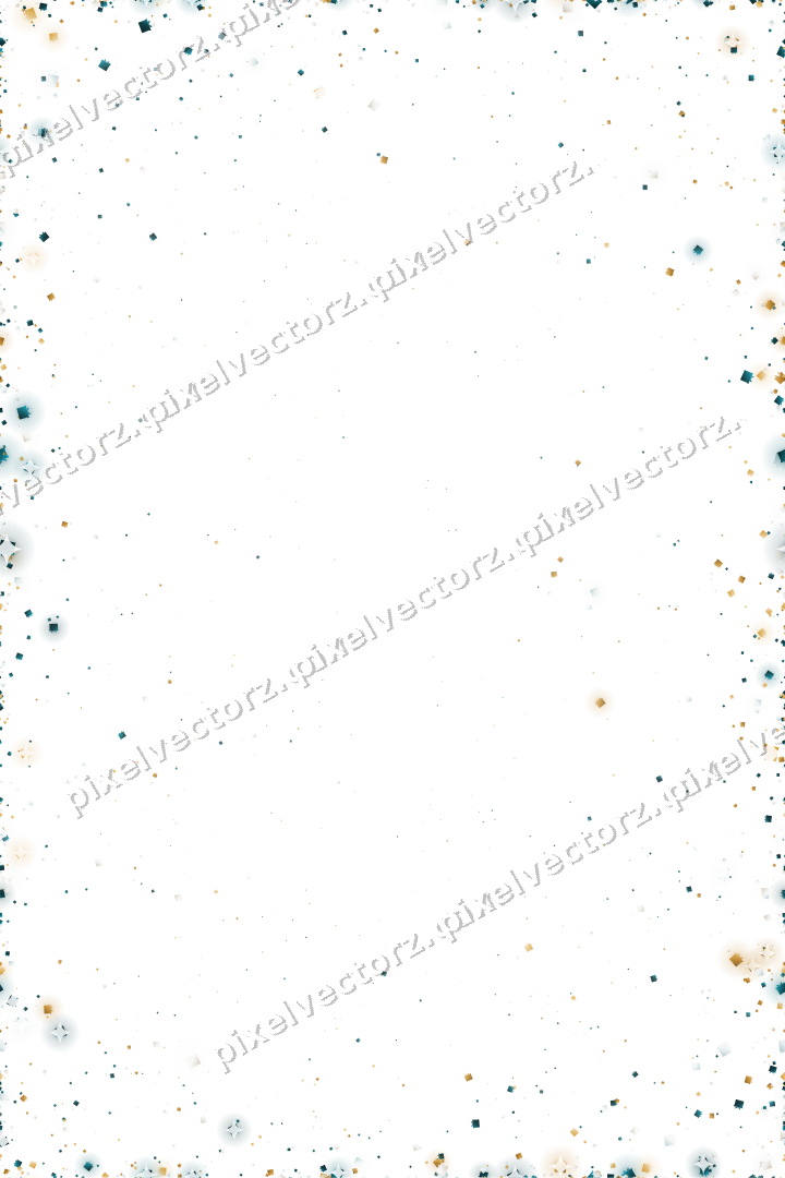 Nahtlose Glitzervignette aus Geschenken auf transparentem Grund