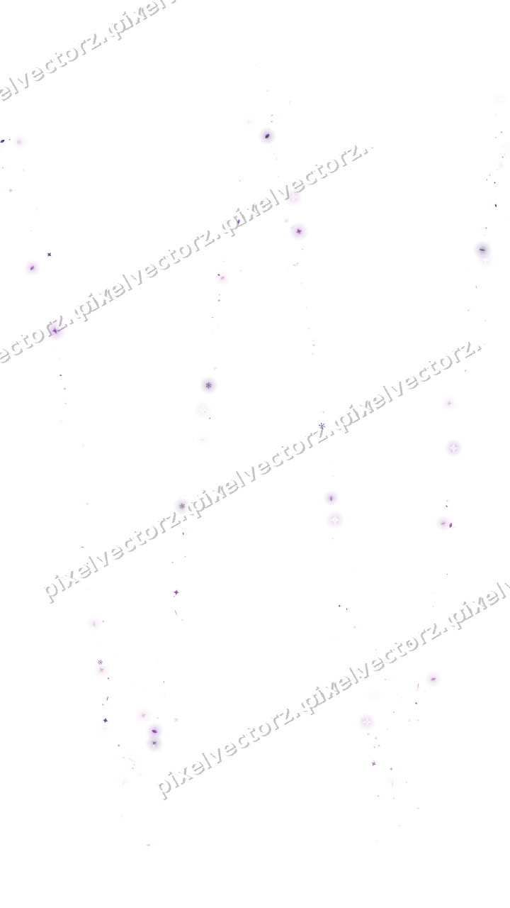 Nahtlose Glitzerwelle in Violett auf transparentem Grund