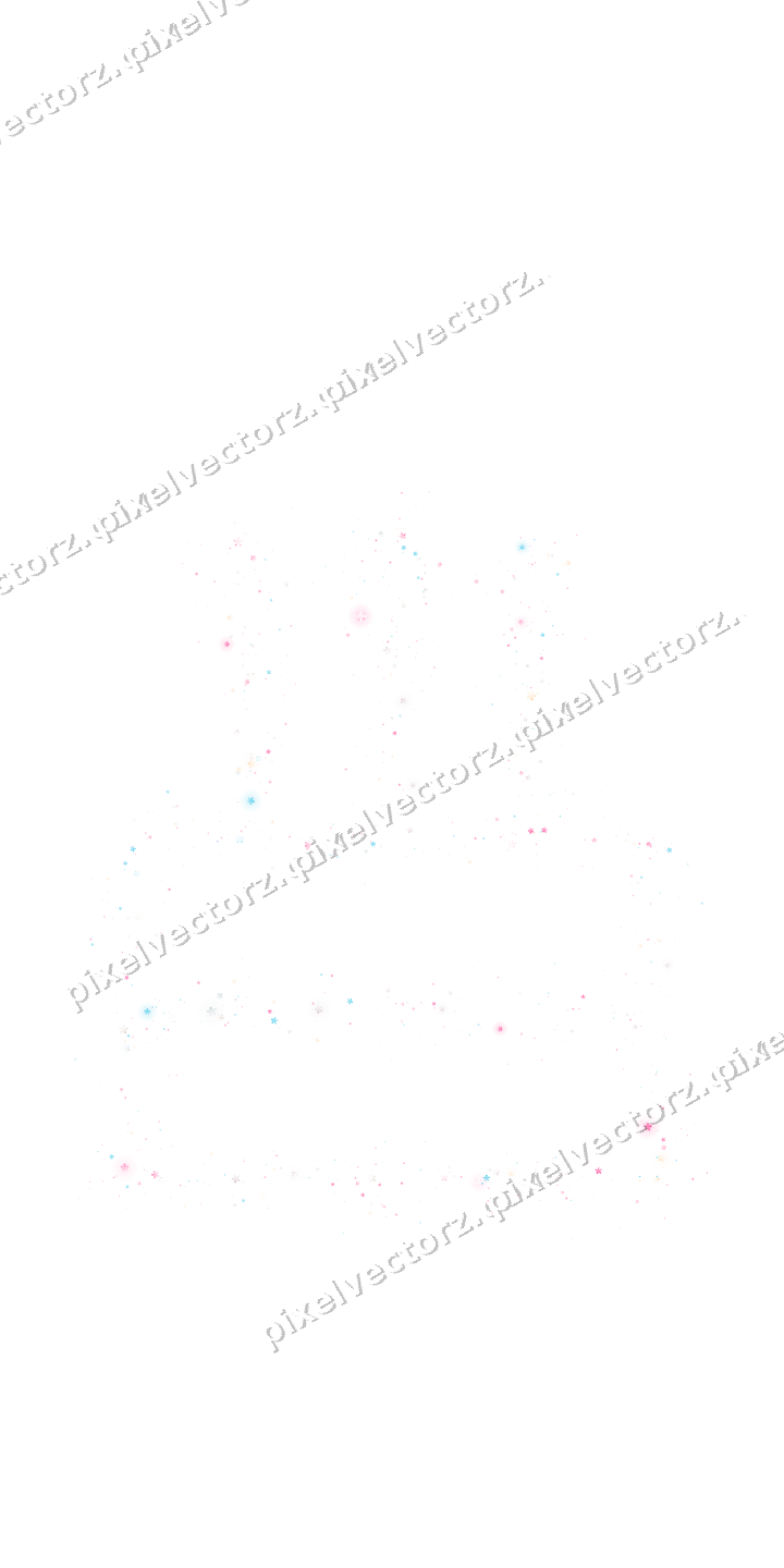 Nahtlose Glitzertorte aus Blüten in Rosa auf transparentem Grund