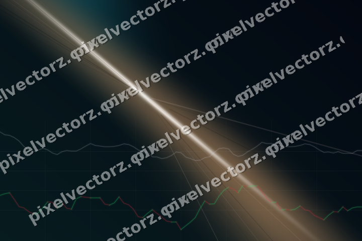Leuchtender Neon Diagramm Hintergrund in Petrol und Orange