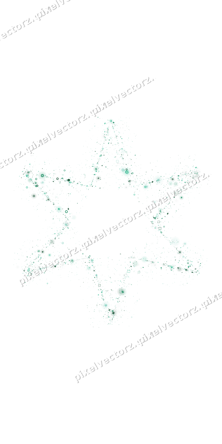 Nahtloser Glitzerstern auf transparentem Grund