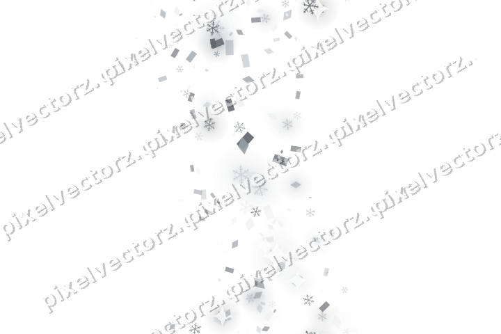 Nahtloses Glitzerband in Blassblau auf transparentem Grund