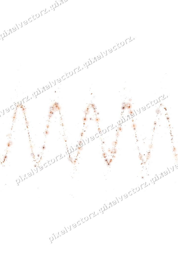 Nahtlose Glitzerwelle auf transparentem Grund