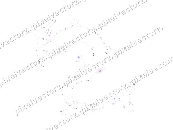 Nahtloser Glitzerdrache aus Mondsicheln auf transparentem Grund