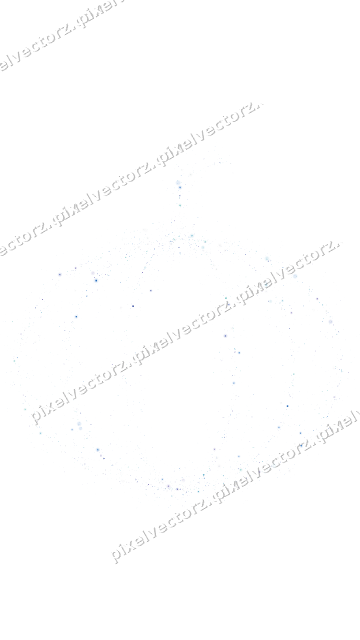 Nahtloser Glitzerkürbis in Blau und Türkis auf transparentem Grund