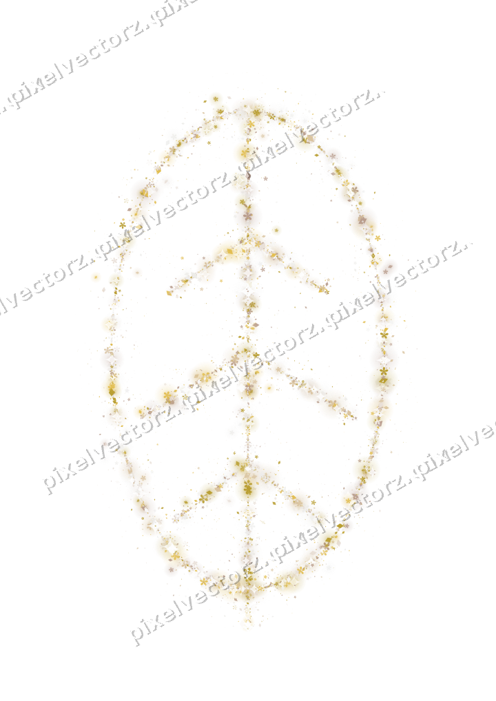 Nahtloses Glitzerblatt aus Blüten und Rauten auf transparentem Grund