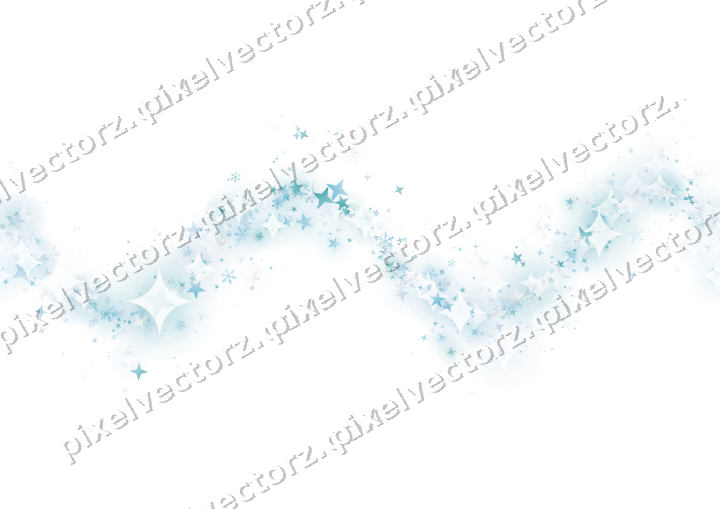 Nahtlose Glitzerwelle in Türkis und Blassblau auf transparentem Grund