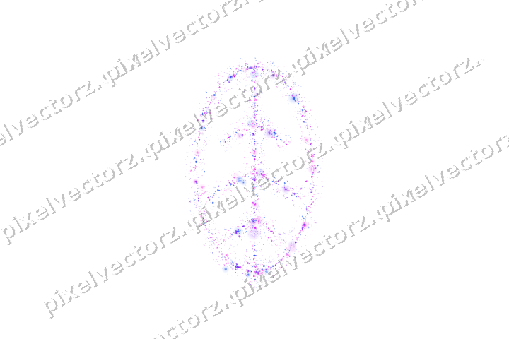 Nahtloses Glitzerblatt aus Tropfen und Masken auf transparentem Grund