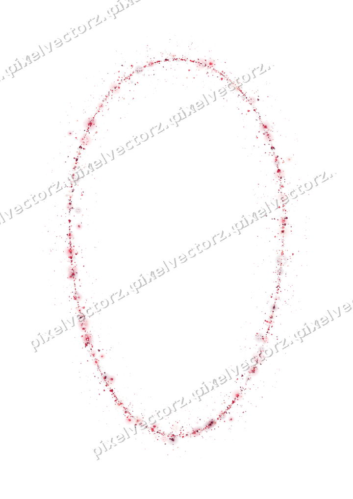 Nahtloses Glitzer-Osterei in Rosa und Rot auf transparentem Grund