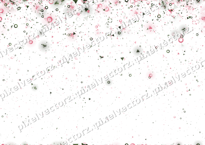 Nahtloser Glitzerregen in Rosa auf transparentem Grund