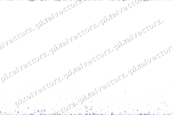 Nahtloser Glitzeraufstieg in Blau und Türkis auf transparentem Grund