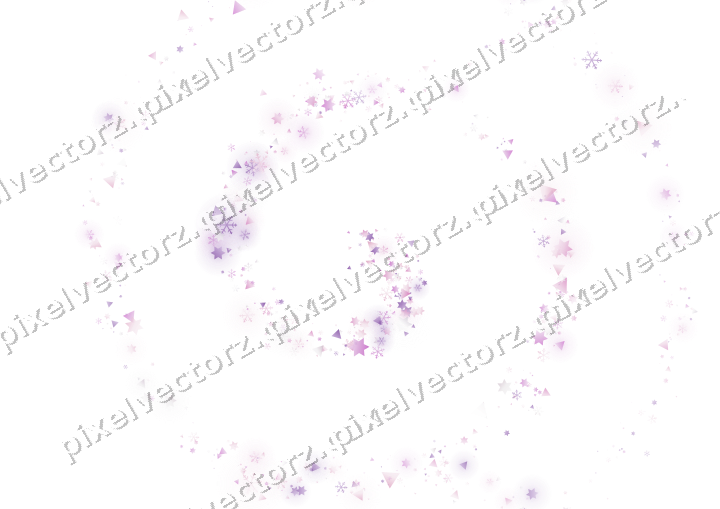 Nahtlose Glitzerspirale in Magenta und Violett auf transparentem Grund
