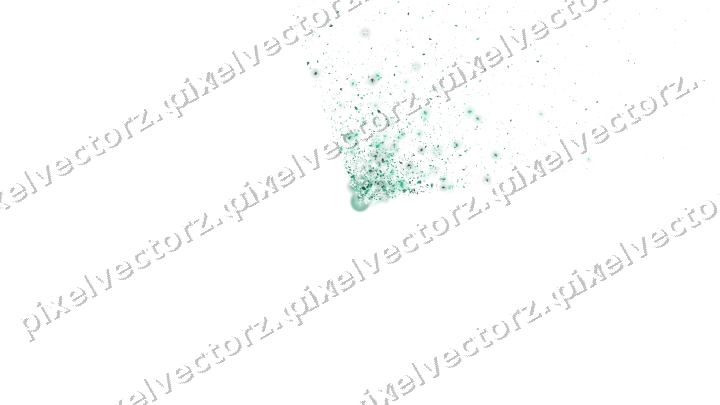 Nahtloser Glitzerfächer auf transparentem Grund