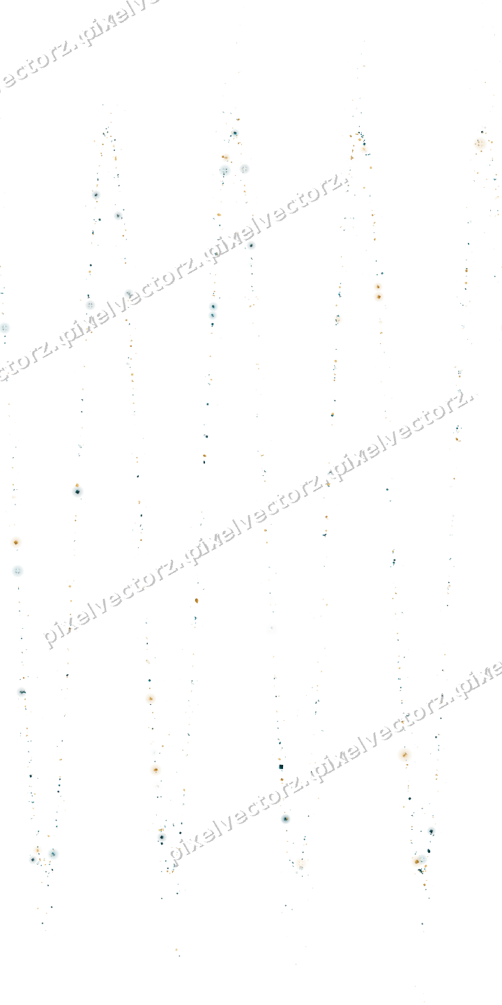 Nahtlose Glitzerwelle in Bernstein auf transparentem Grund