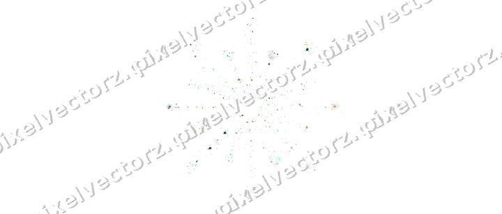 Nahtloses Glitzer-Feuerwerk aus Luftballons auf transparentem Grund