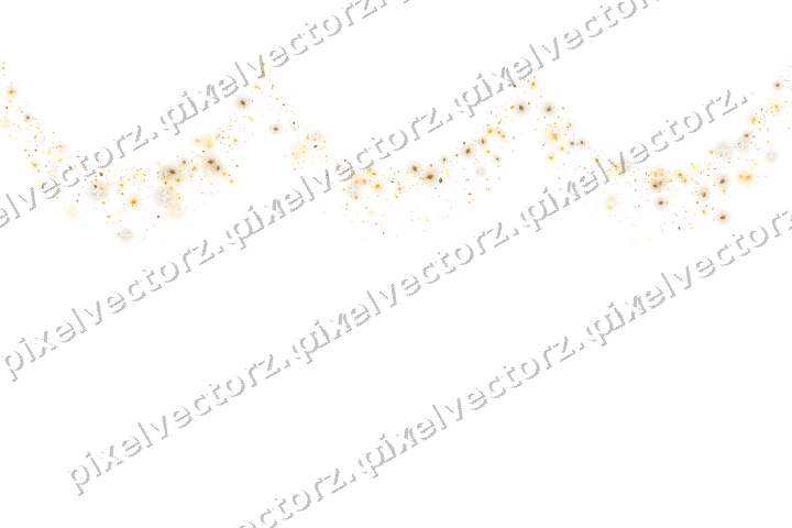 Nahtlose Glitzergirlande aus Rauten auf transparentem Grund