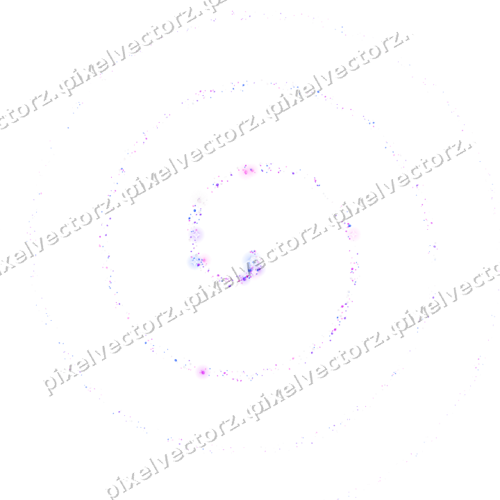 Nahtlose Glitzerspirale aus Luftballons auf transparentem Grund