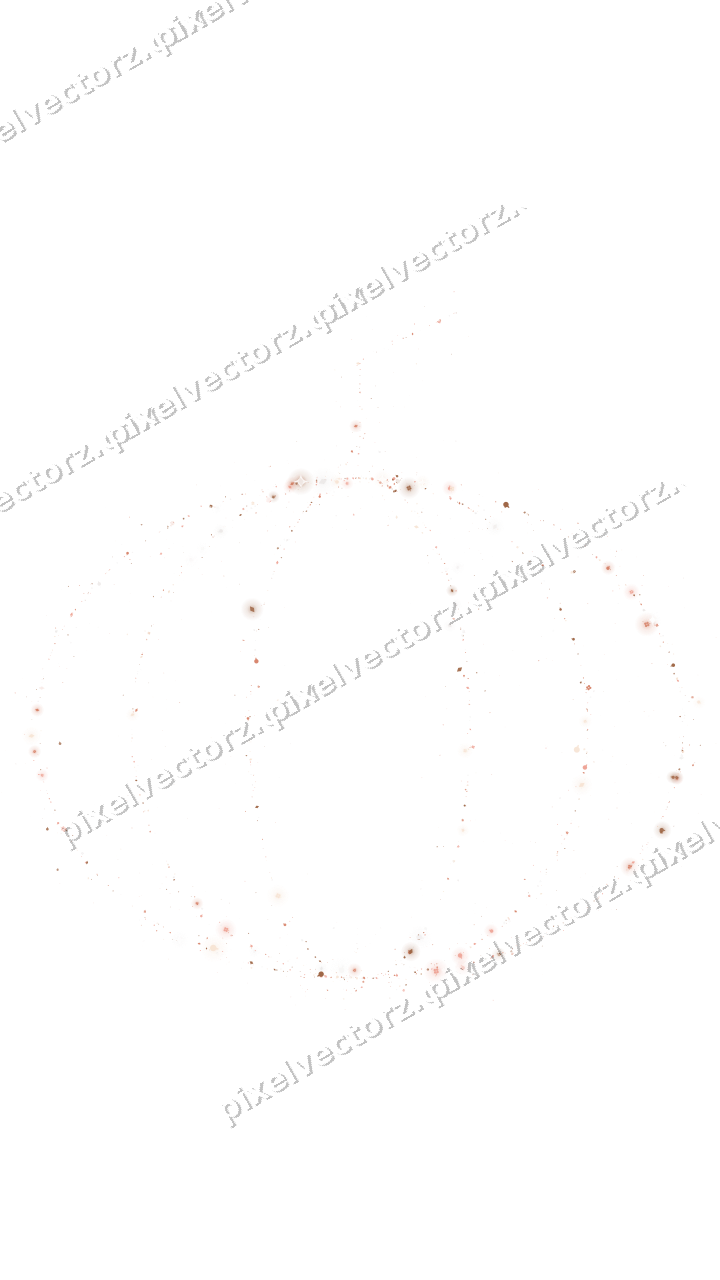 Nahtloser Glitzerkürbis in Orange und Rot auf transparentem Grund
