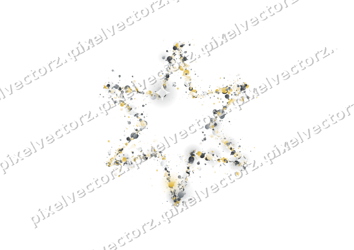 Nahtloser Glitzerstern aus Christbaumkugeln auf transparentem Grund