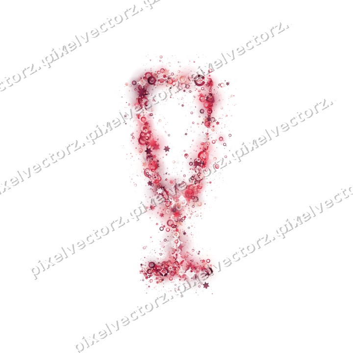 Nahtloses Glitzer-Sektglas in Rosa und Rot auf transparentem Grund