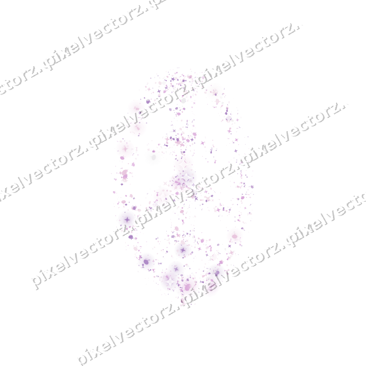 Nahtloses Glitzerblatt in Magenta und Violett auf transparentem Grund