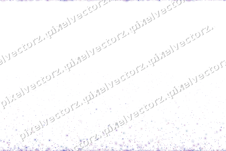 Nahtloser Glitzeraufstieg in Violett und Blau auf transparentem Grund