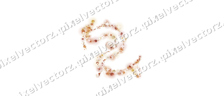Nahtloser Glitzerdrache in Orange auf transparentem Grund