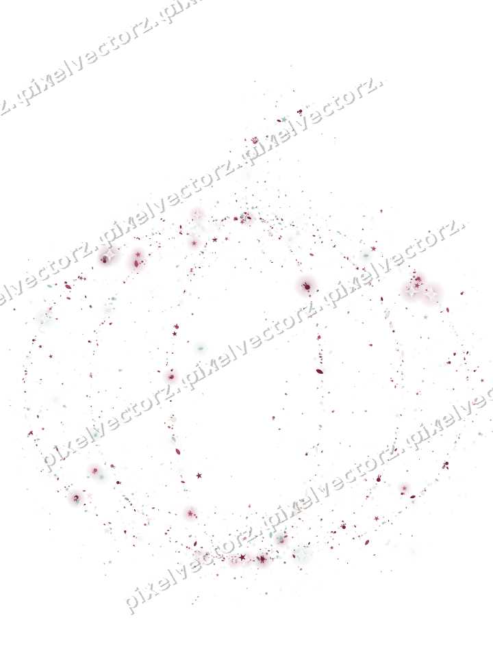 Nahtloser Glitzerkürbis aus Sternen und Hasen auf transparentem Grund