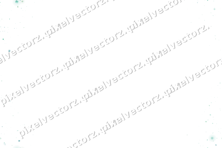 Nahtloser Glitzerkranz in Grün und Petrol auf transparentem Grund