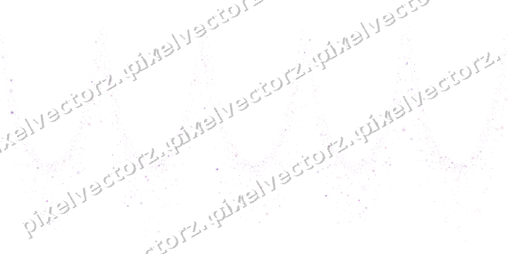 Nahtlose Glitzergirlande in Magenta auf transparentem Grund