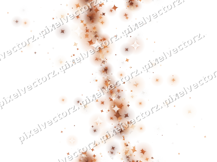 Nahtloses Glitzerband aus Funken auf transparentem Grund