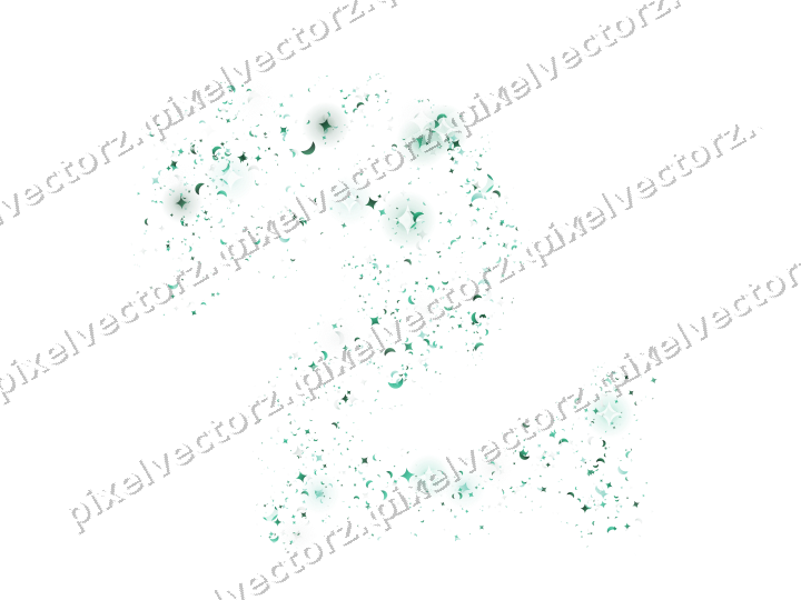 Nahtloser Glitzerdrache auf transparentem Grund