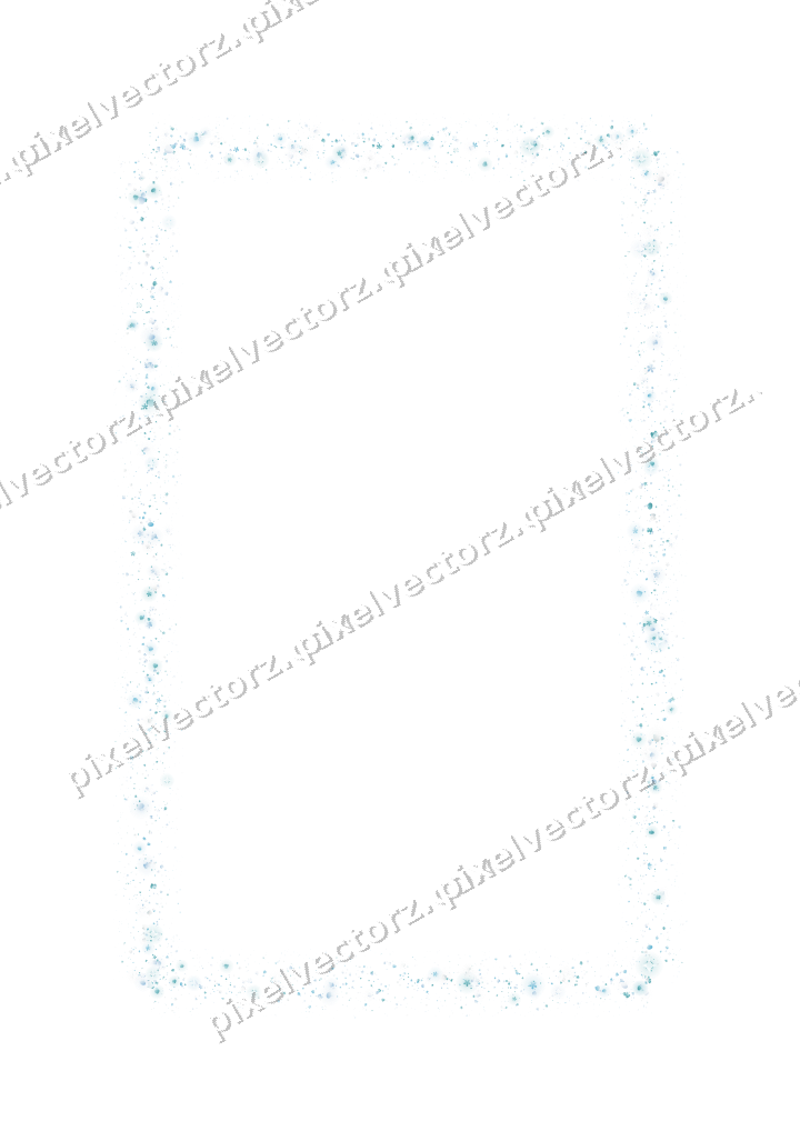 Nahtloser Glitzerrahmen aus Herzen und Blüten auf transparentem Grund
