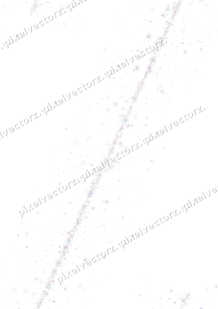 Nahtloses Glitzerband aus Ringen und Konfetti auf transparentem Grund