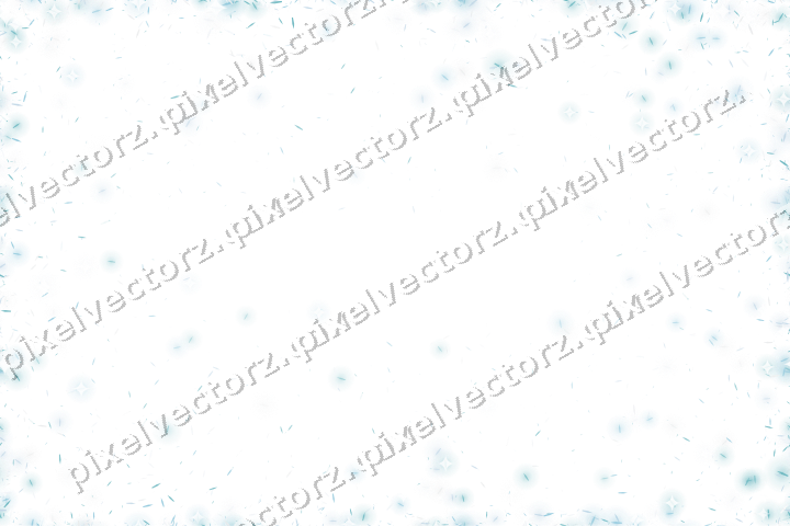 Nahtlose Glitzervignette aus Splittern auf transparentem Grund