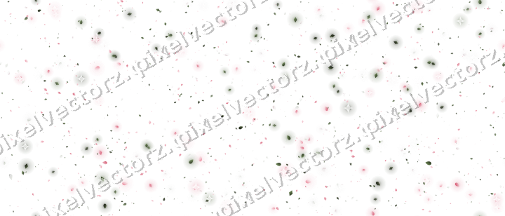 Seamless glitter scatter in pink on a transparent background
