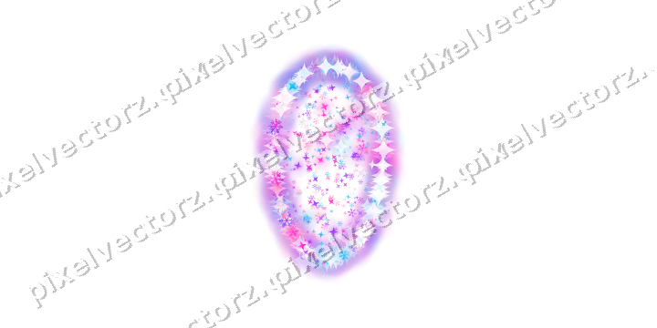 Seamless glitter easter egg in magenta on a transparent background