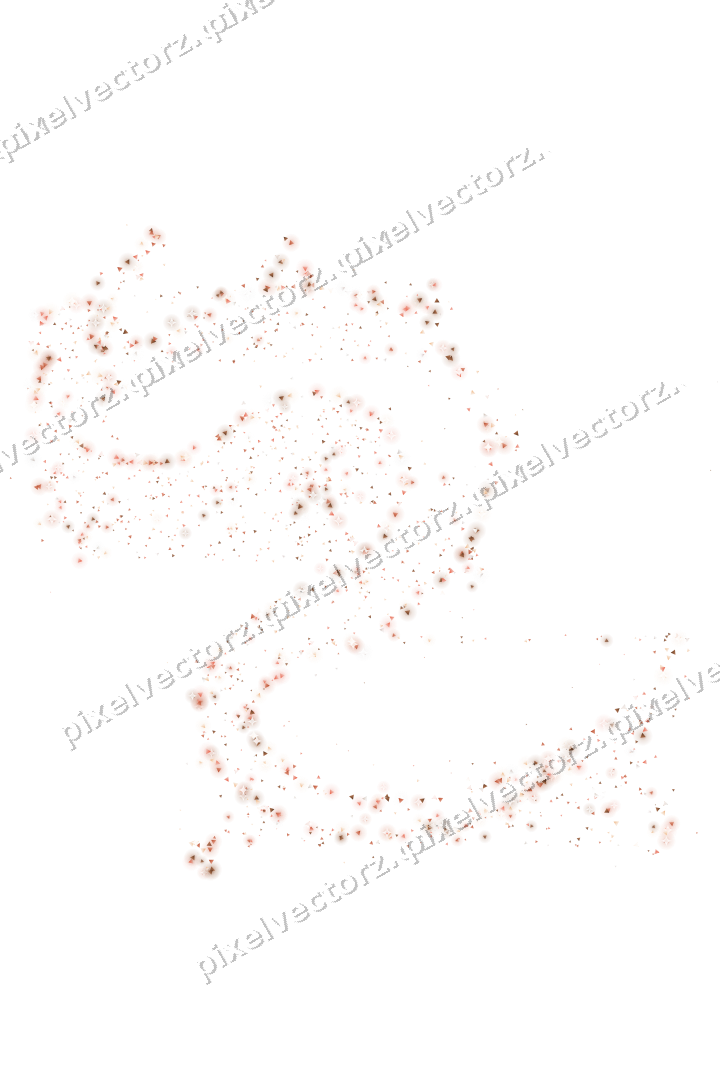 Seamless glitter dragon of triangles on a transparent background