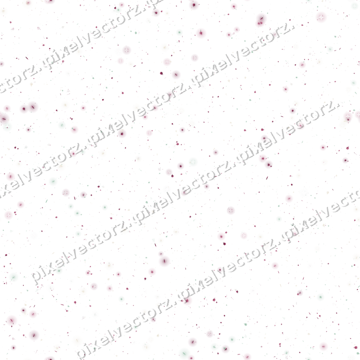 Seamless glitter scatter in dark pink on a transparent background