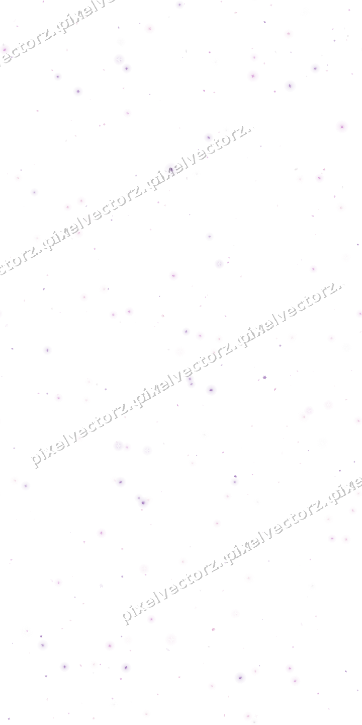 Nahtlose Glitzerstreuung in Magenta auf transparentem Grund