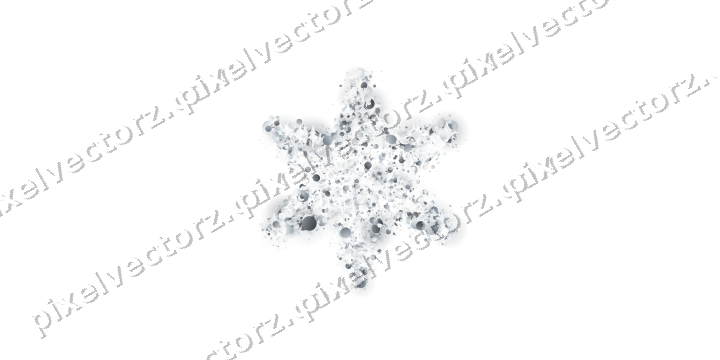 Seamless glitter star in pale blue on a transparent background