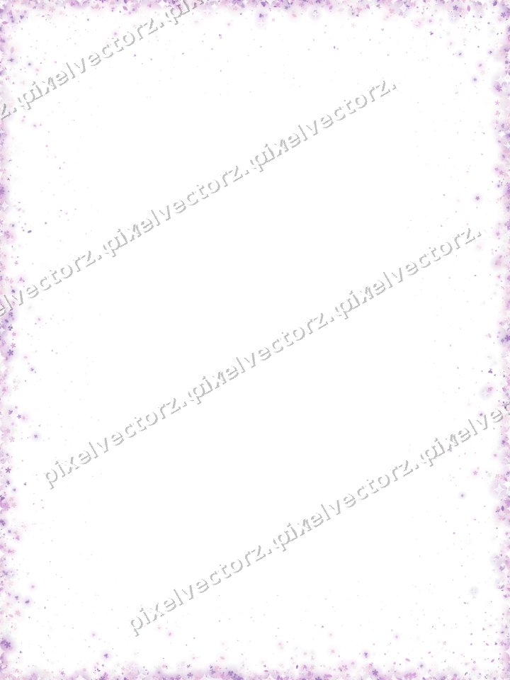 Seamless glitter border in magenta on a transparent background