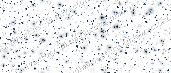 Seamless glitter scatter in dark blue on a transparent background