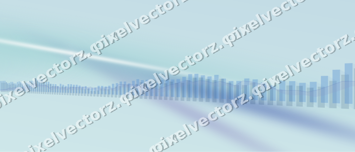 Zarter Pastell Diagramm Hintergrund in Blau und Türkis