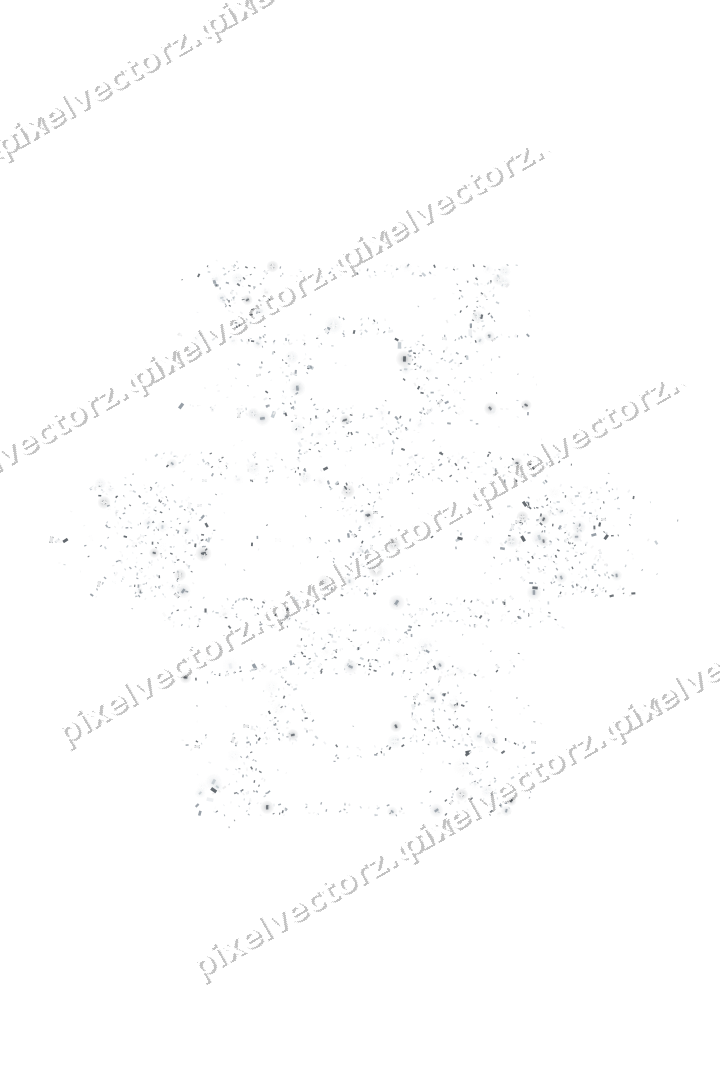 Seamless glitter snowflake of confetti on a transparent background