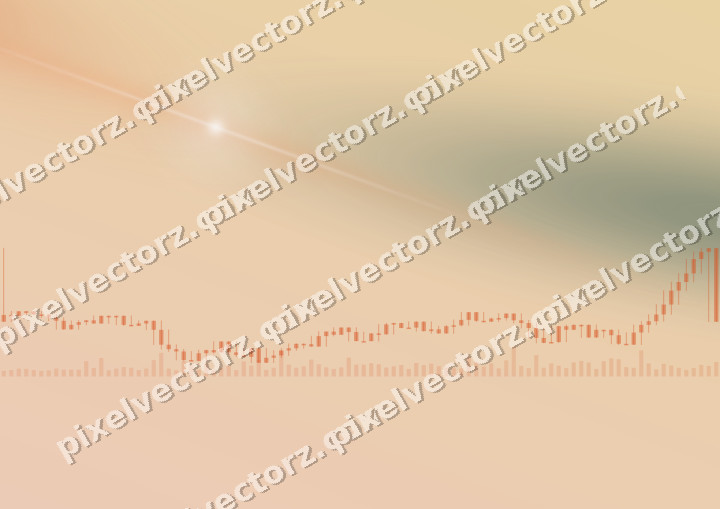 Zarter Pastell Diagramm Hintergrund in Orange und Petrol