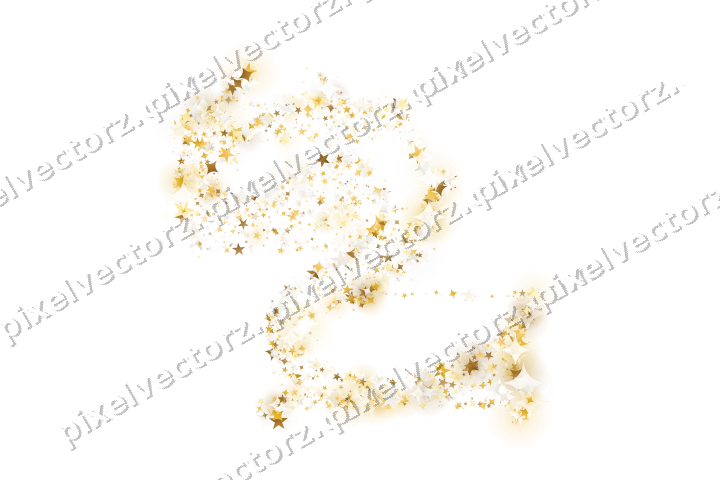 Seamless glitter dragon on a transparent background