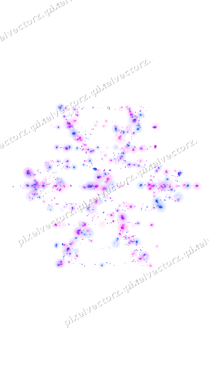 Seamless glitter snowflake of eggs on a transparent background