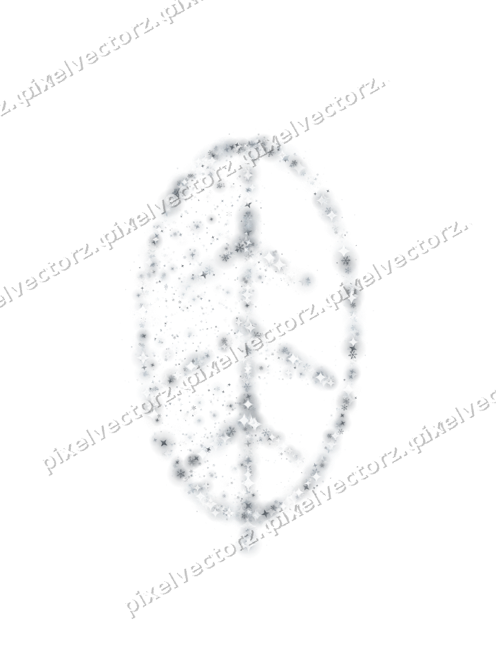 Seamless glitter leaf in pale blue on a transparent background