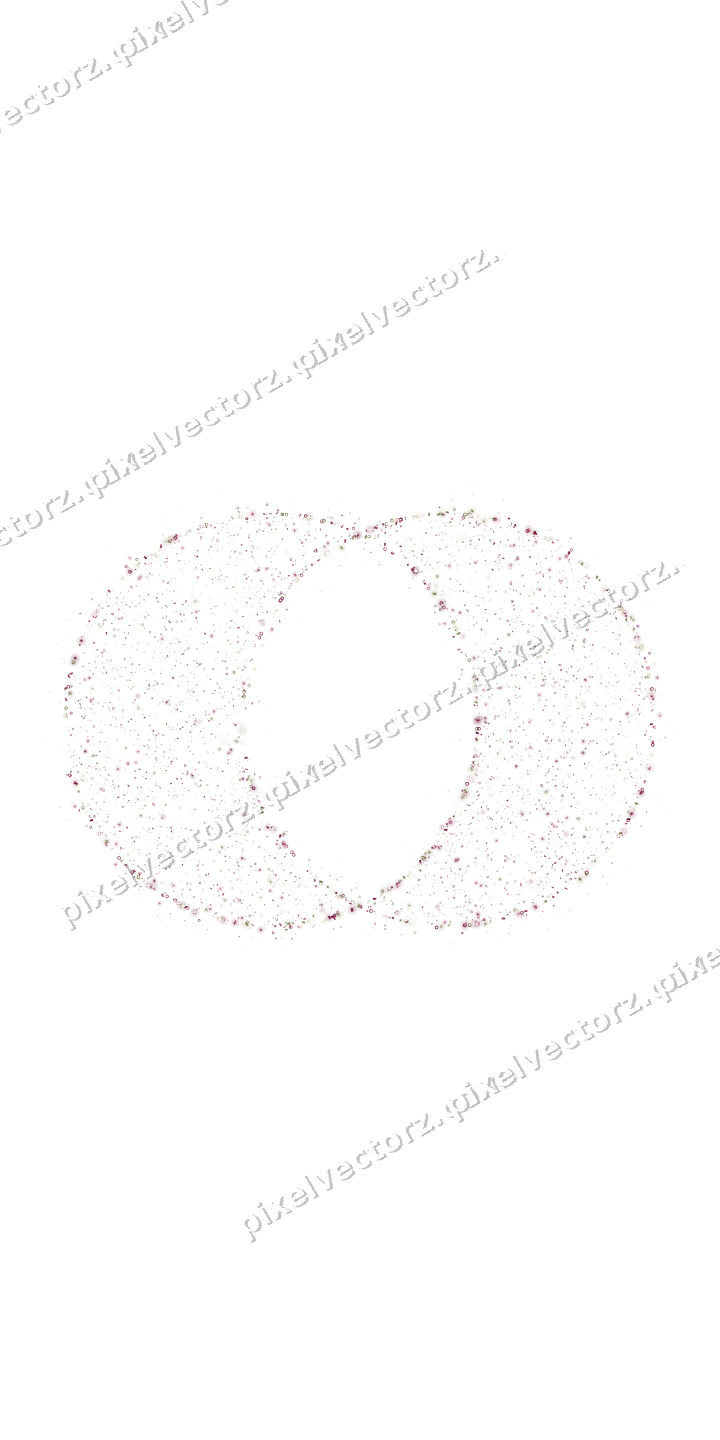 Seamless glitter wedding rings on a transparent background